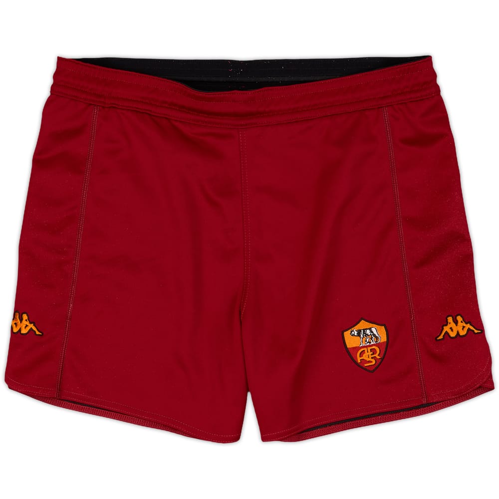 2002-03 Roma European Home Shorts - 9/10 - (XL)