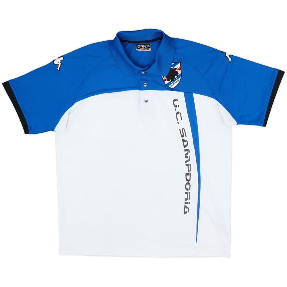 2008-09 Sampdoria Kappa Polo Shirt - 8/10 - (M)