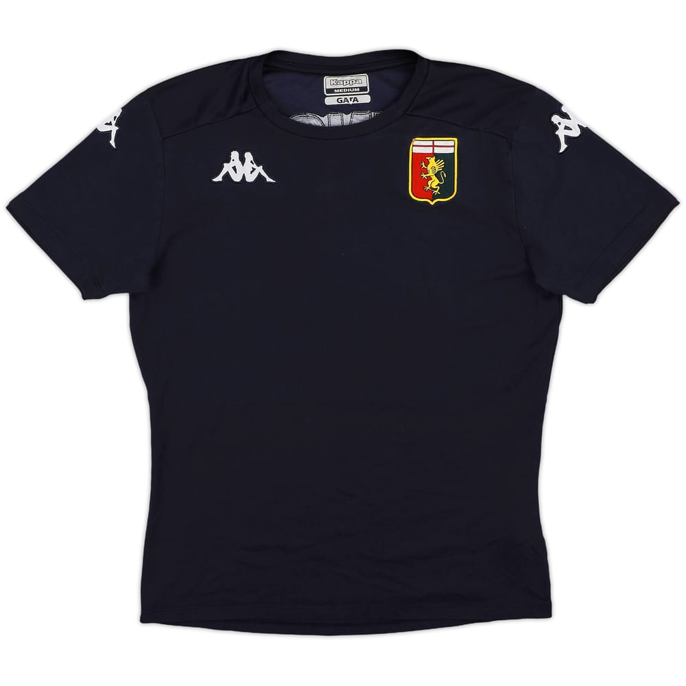 2020-21 Genoa Kappa Cotton Tee - 9/10 - (M)
