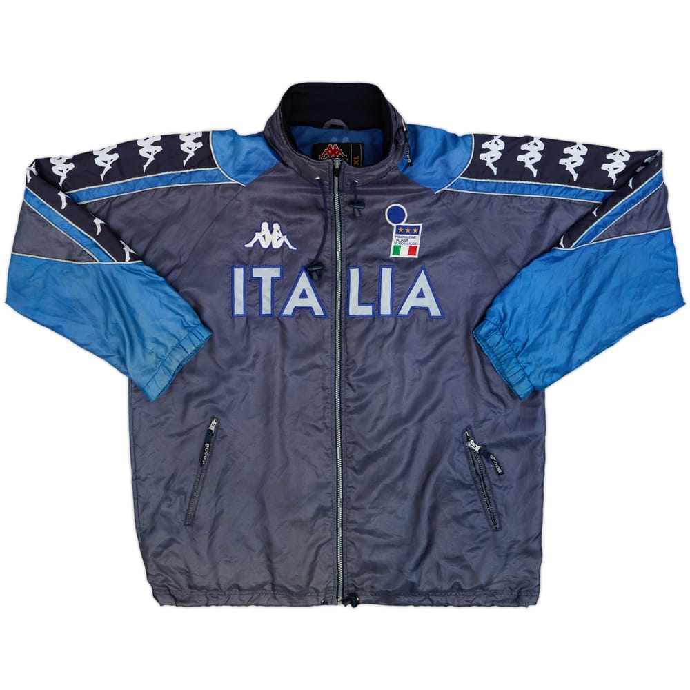 2000-01 Italy Kappa Hooded Track Jacket - 6/10 - (XL)