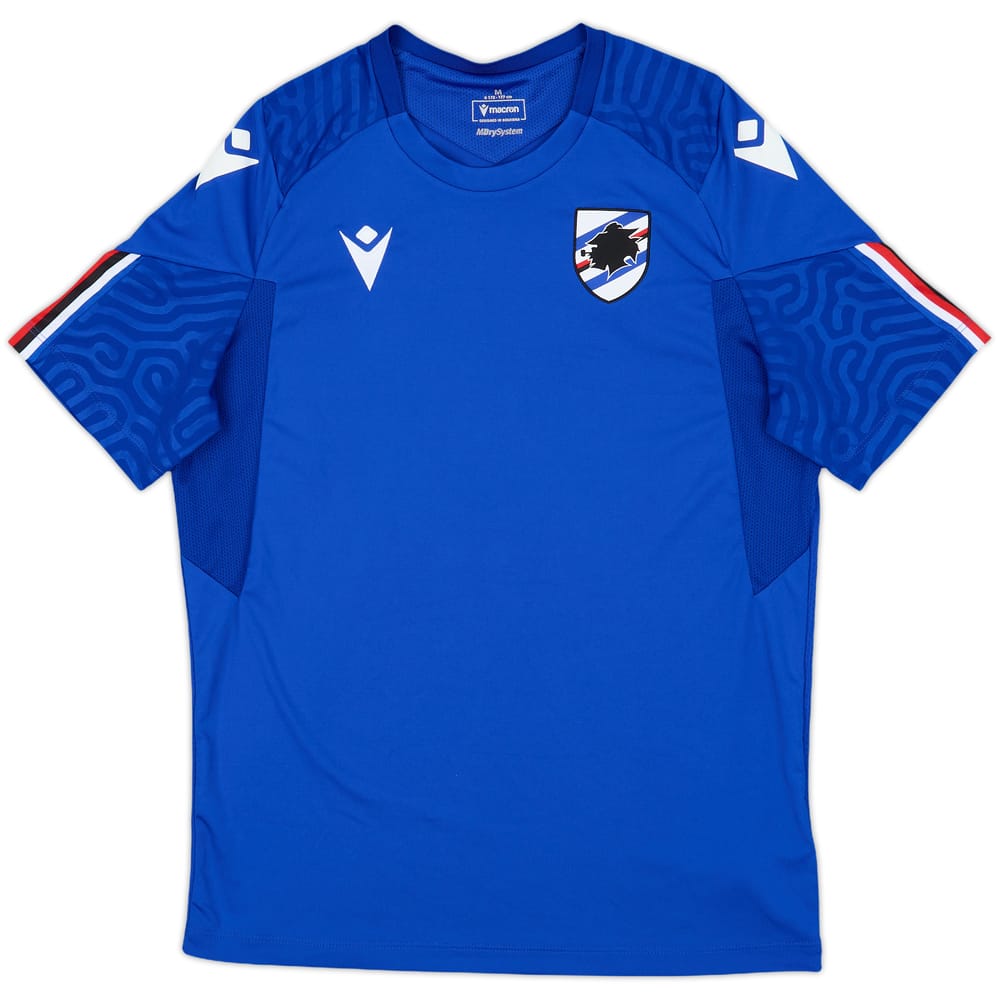 2020-21 Sampdoria Macron Training Shirt - 10/10 - (M)