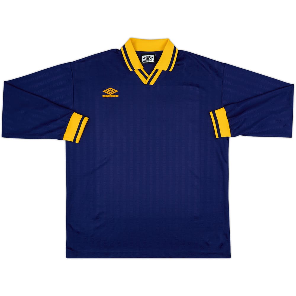 1990s Umbro Template L/S Shirt #5 - 9/10 - (XL)