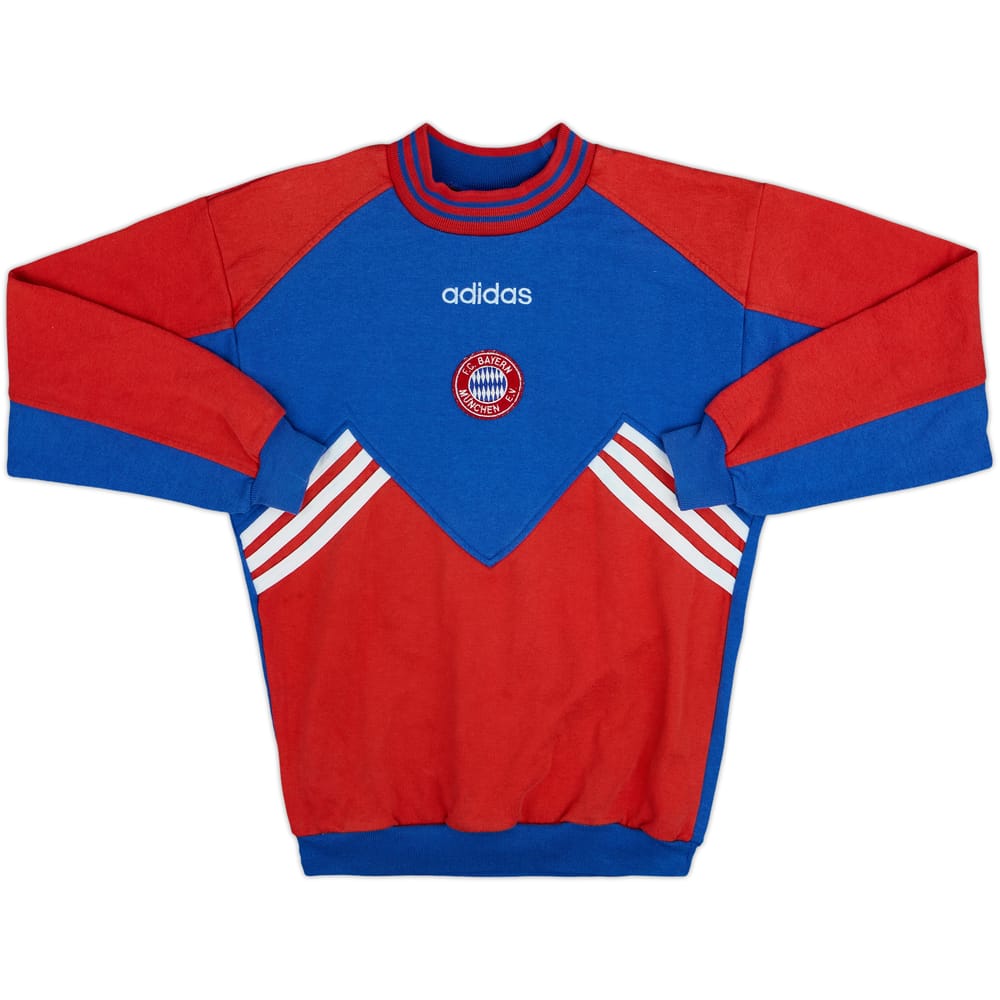 1993-95 Bayern Munich adidas Sweat Top - 8/10 - (S)