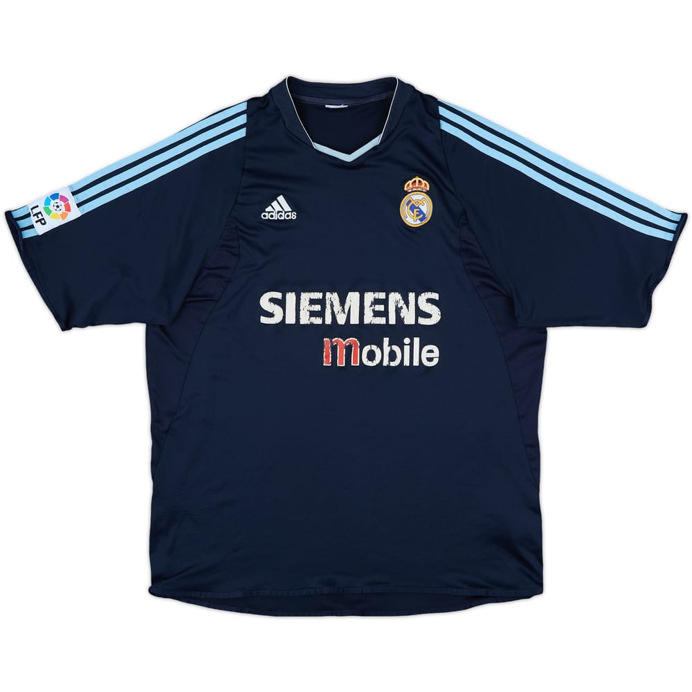2003-04 Real Madrid Away Shirt - 4/10 - (L)