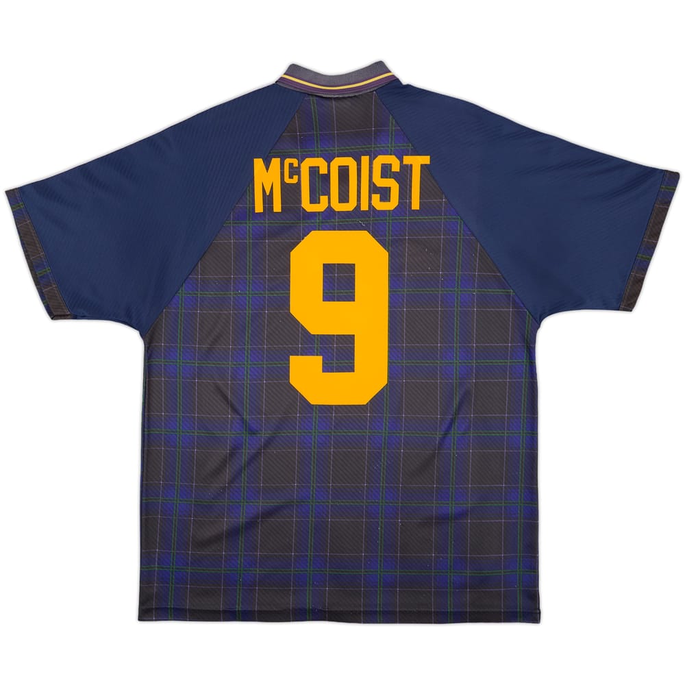 1994-96 Scotland Home Shirt McCoist #9 - 7/10 - (XL)