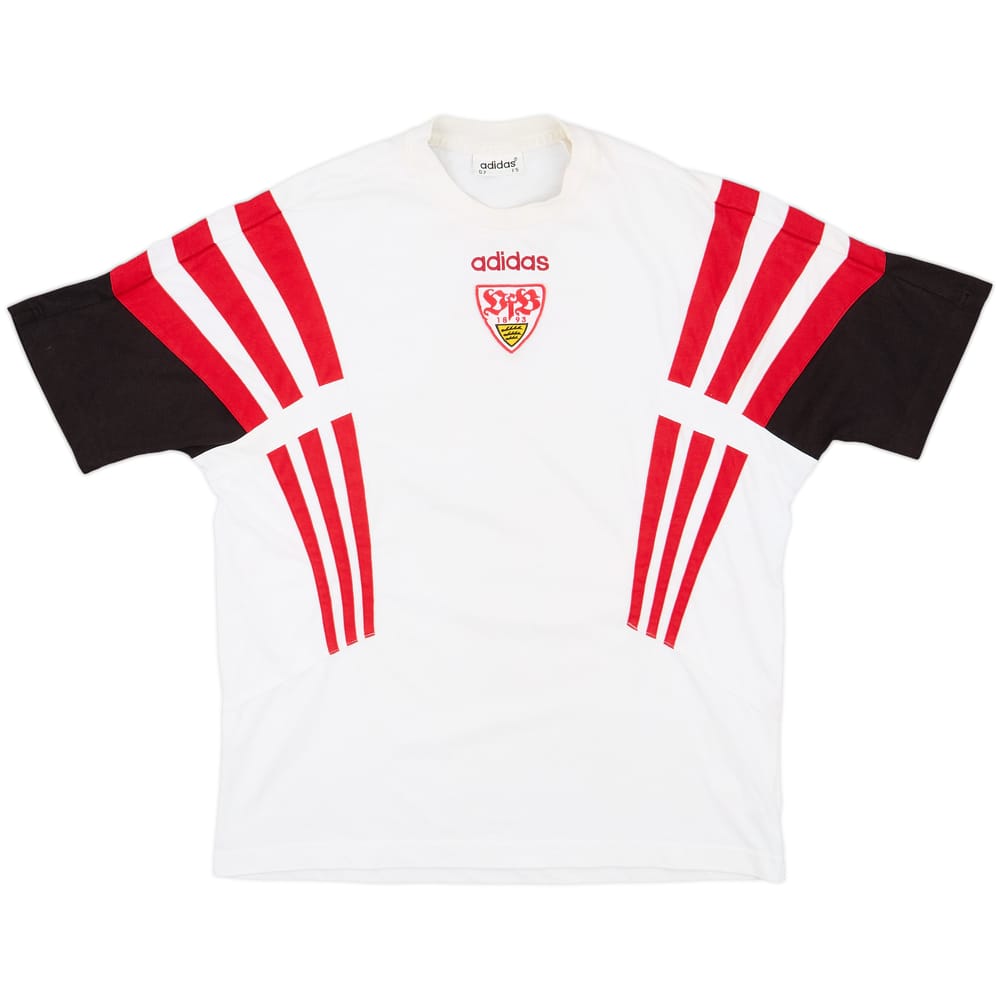 1996-97 Stuttgart adidas Cotton Tee - 9/10 - (L)