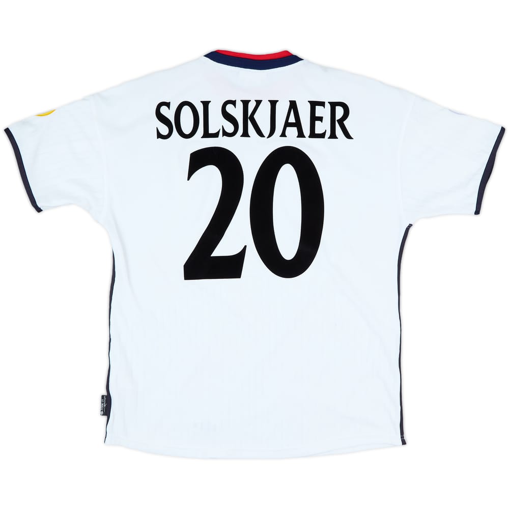 2000-02 Norway Away Shirt Solskjaer #20 - 5/10 - (L)