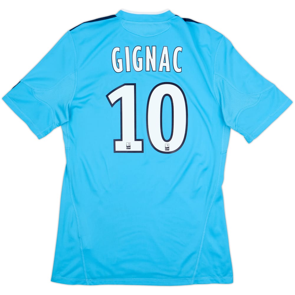 2010-11 Olympique Marseille Away Shirt Gignac #10 - 7/10 - (M)