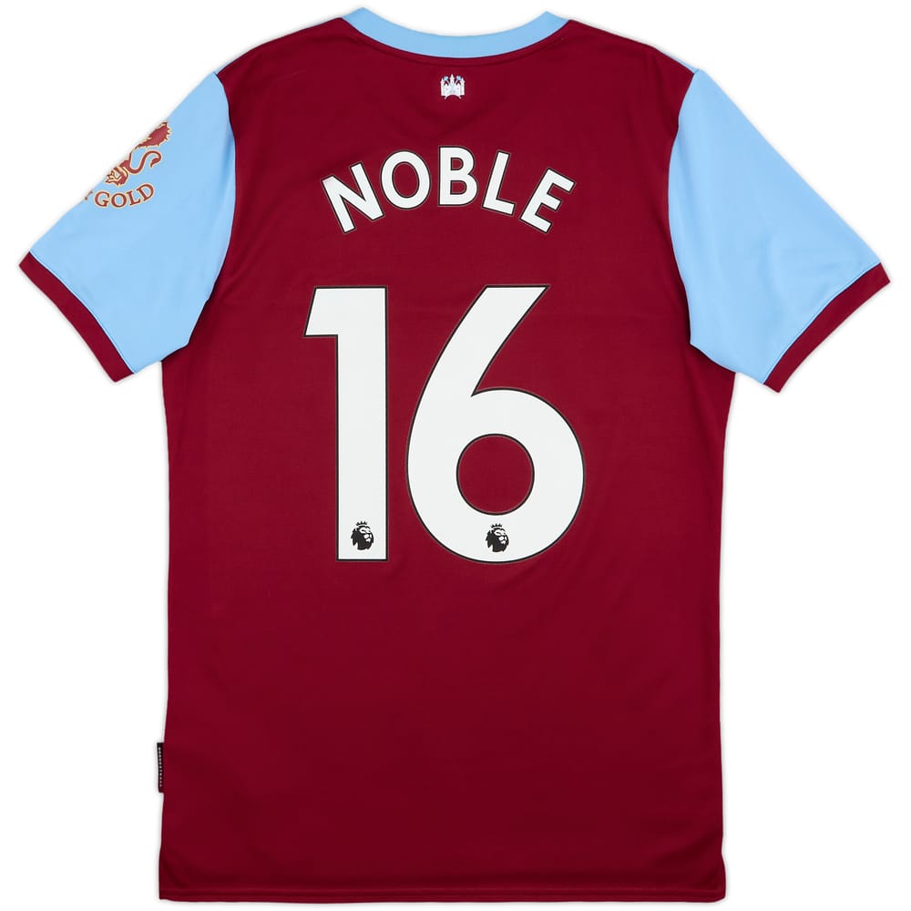 2019-20 West Ham Home Shirt Noble #16 - 10/10 - (S)