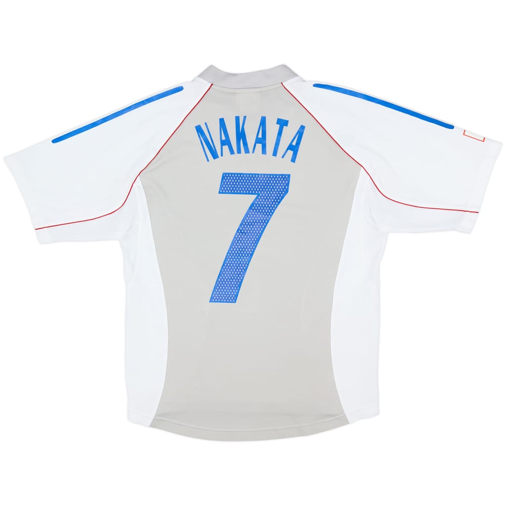 2002-04 Japan Away Shirt Nakata #7 - 8/10 - (S)