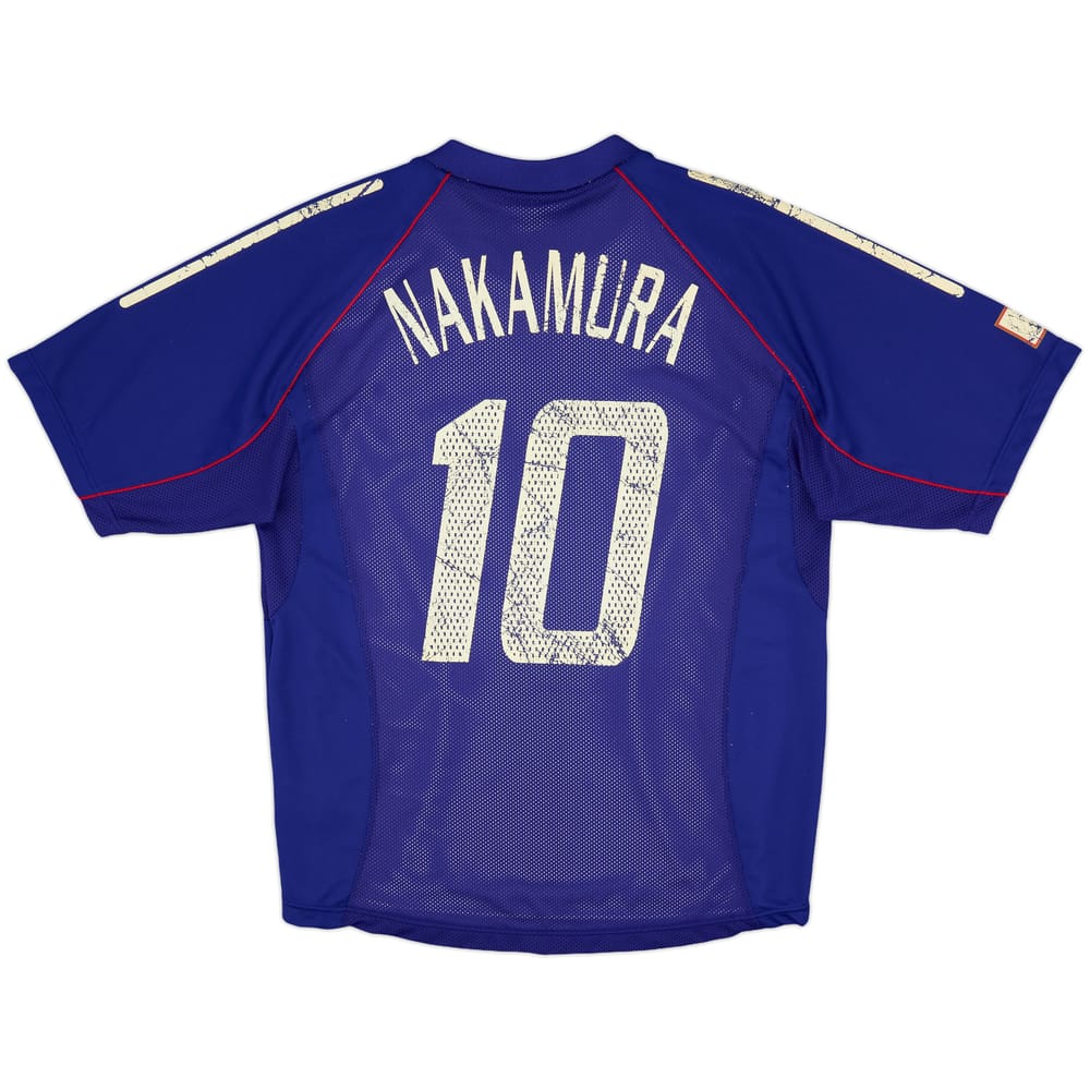 2002-04 Japan Player Issue Home Shirt Nakamura #10 - 5/10 - (L)