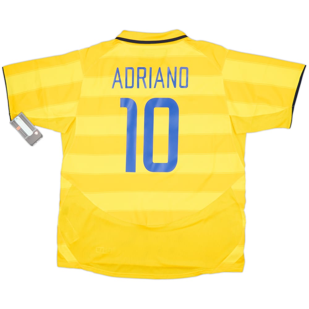 2003-04 Inter Milan Away Shirt Adriano #10 (XL)