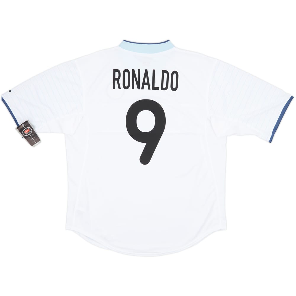 2000-01 Inter Milan Away Shirt Ronaldo #9 (XL)
