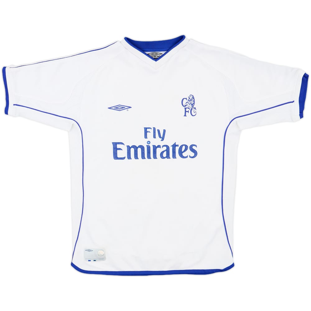 2001-03 Chelsea Away Shirt - 8/10 - (M.Boys)