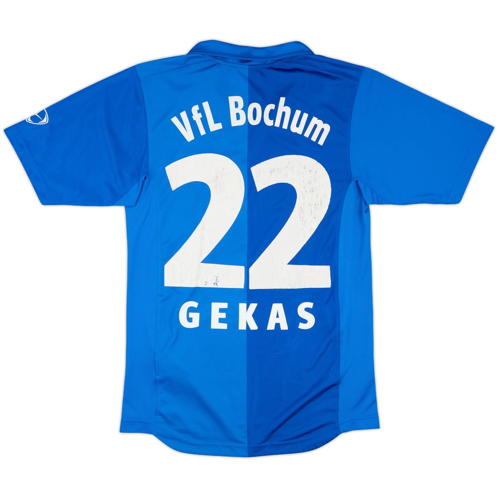 2006-07 VFL Bochum Home Shirt Gekas #22 - 6/10 - (S)