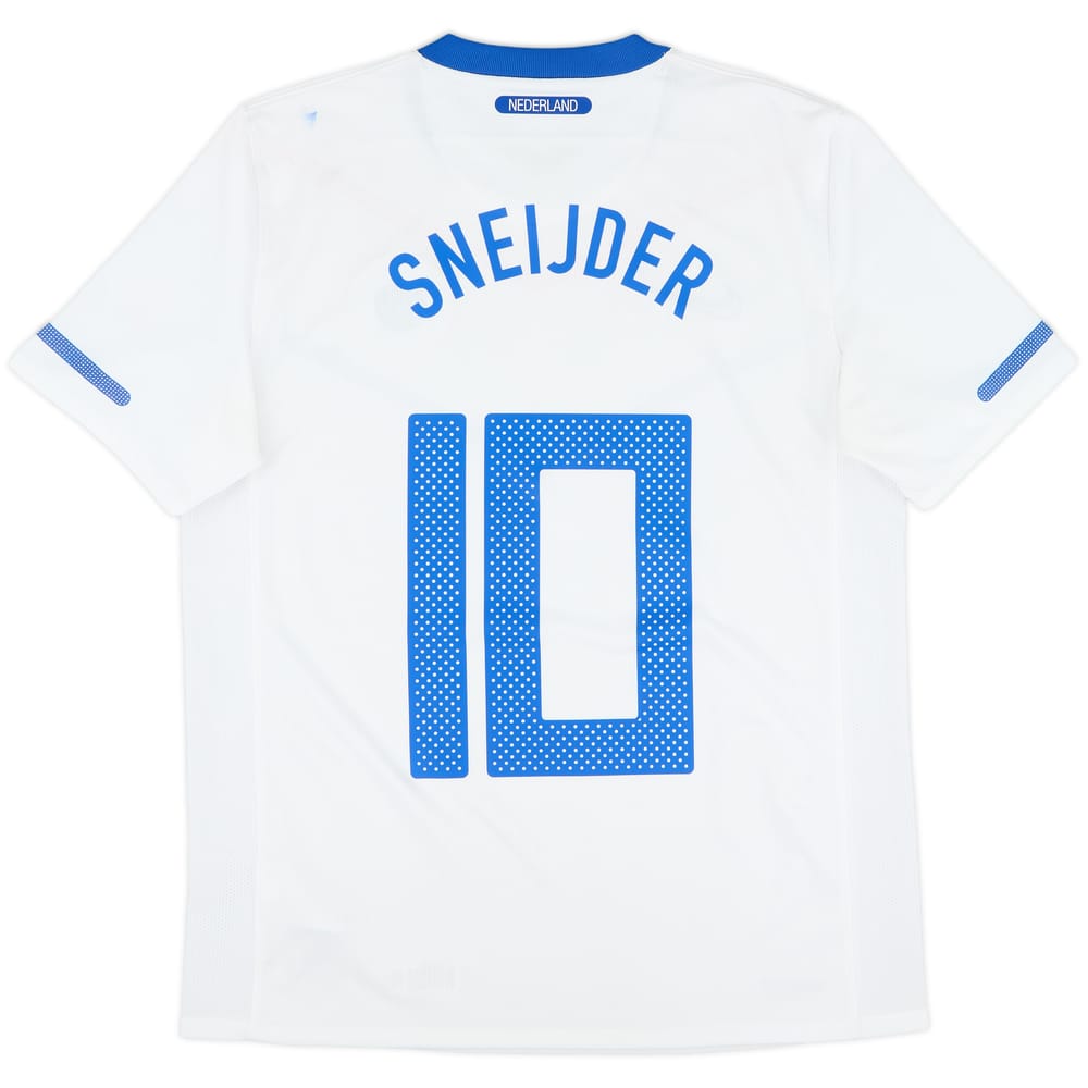 2010-11 Netherlands Away Shirt Sneijder #10 - 7/10 - (M)