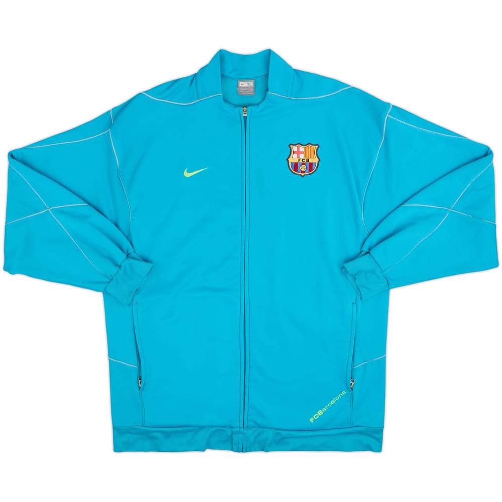 2007-08 Barcelona Nike Track Jacket - 8/10 - (XL)