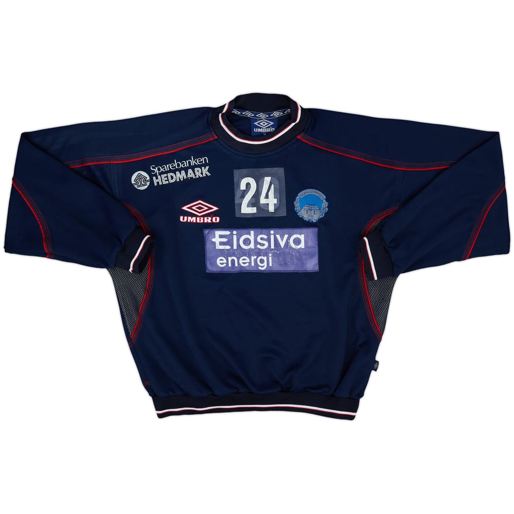 1999 Kongsginver IL Umbro Player Issue Sweat Top #24 - 6/10 - (M)