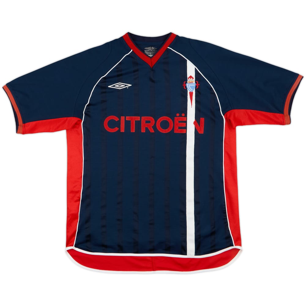 2001-02 Celta Vigo Away Shirt - 5/10 - (L)