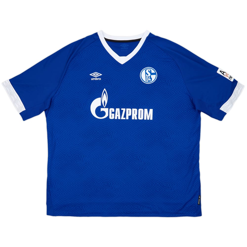 2018-19 Schalke Home Shirt - 9/10 - (4XL)