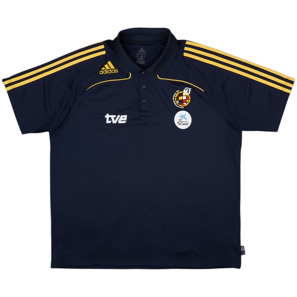 Polo adidas Versión jugador de España 2008-09 - 9/10 - (XXL)