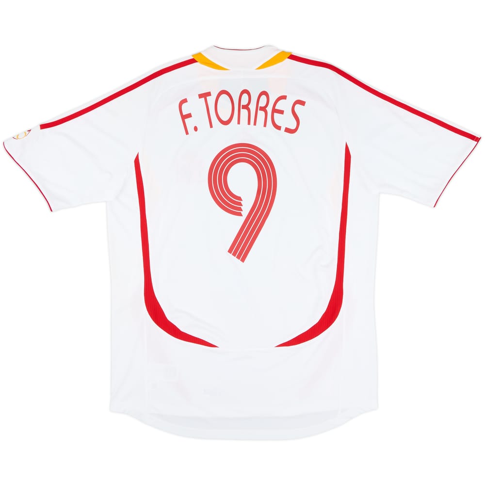 2006-08 Spain Away Shirt F.Torres #9 - 9/10 - (L)