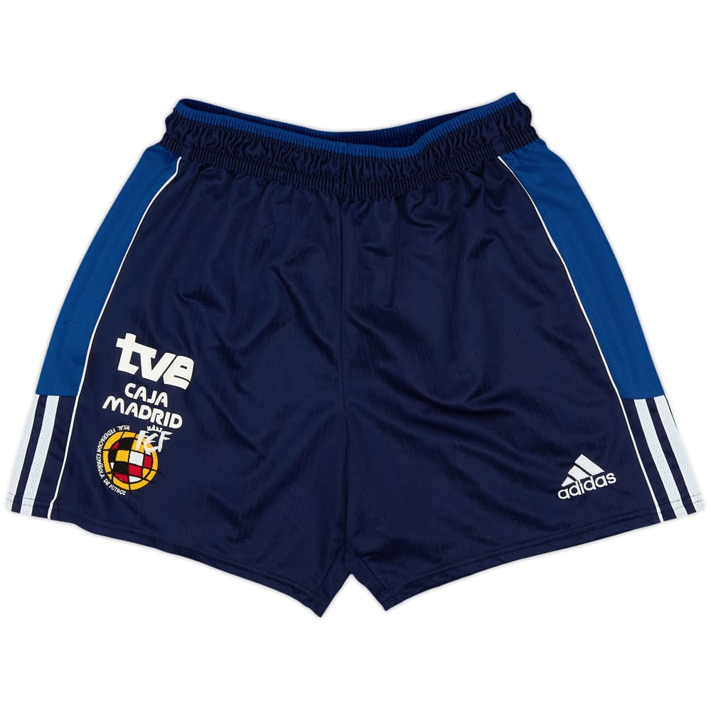 1998-00 Spain Player Issue adidas Training Shorts - 9/10 - (L)