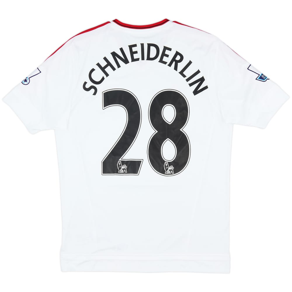 2015-16 Manchester United Away Shirt Schneiderlin #28 - 8/10 - (M)