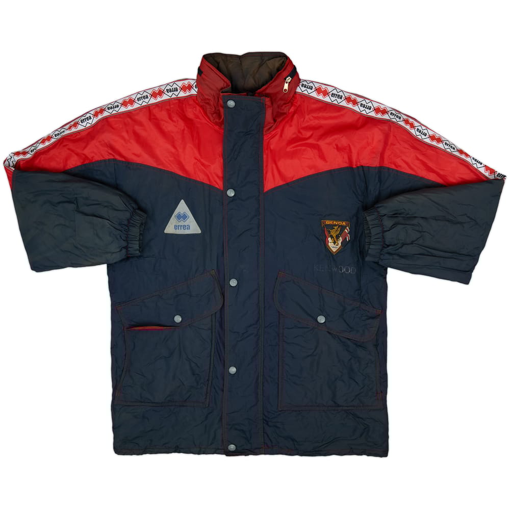1994-95 Genoa Errea Padded Bench Coat - 5/10 - (M)