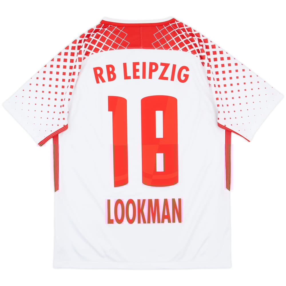 2017-18 RB Leipzig Home Shirt Lookman #18 - 7/10 - (M)
