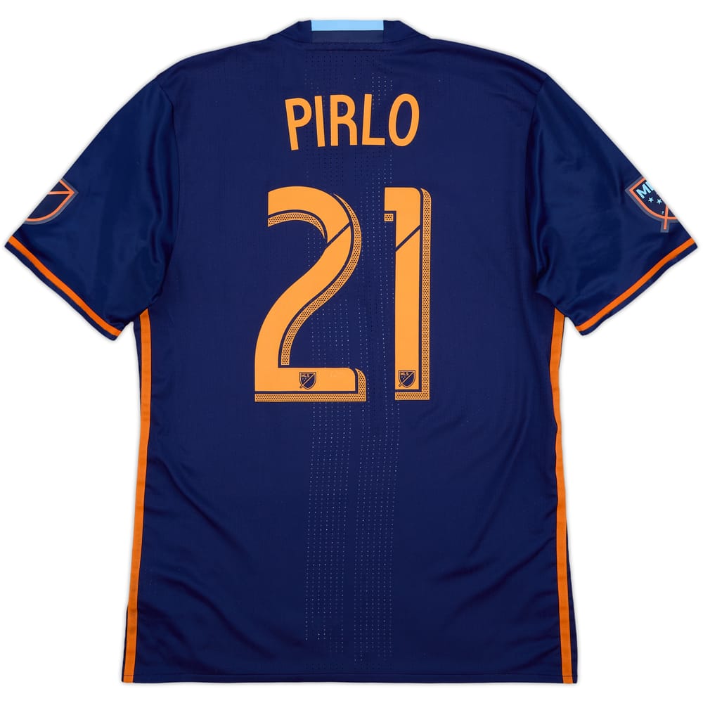 2016-17 New York City Authentic Away Shirt Pirlo #21 - 9/10 - (M)