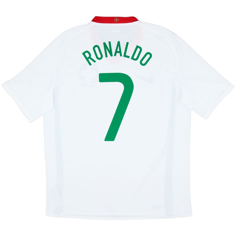 2008-10 Portugal Away Shirt Ronaldo #7 - 10/10 - (L)