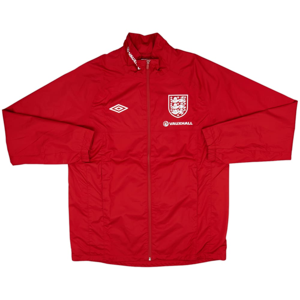 2012-13 England Umbro Hooded Rain Jacket - 8/10 - (M)