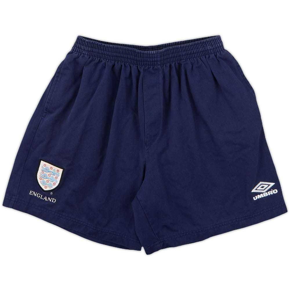 1996-98 England Umbro Training Shorts - 9/10 - (L)