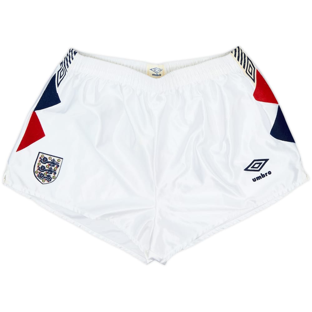 1990-92 England Away Shorts - 10/10 - (L)