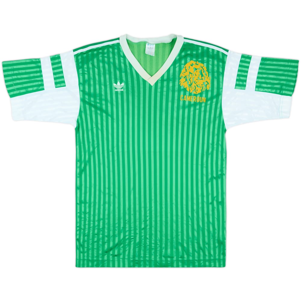 1990-92 Cameroon Home Shirt #9 - 8/10 - (L)