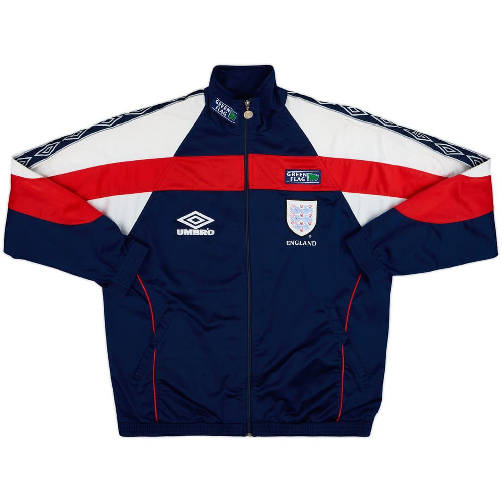 1998-99 England Umbro Track Jacket - 8/10 - (L)