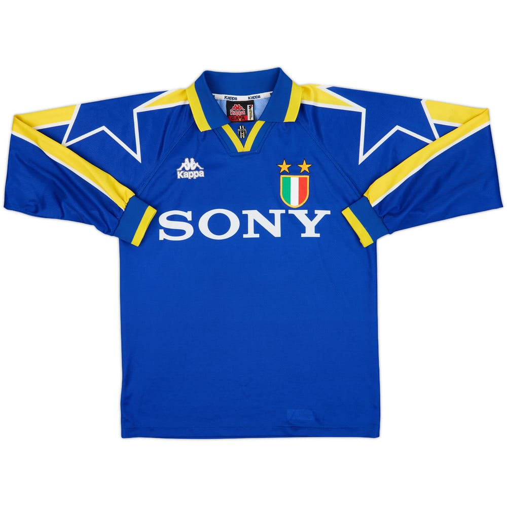 1996-97 Juventus Away L/S Shirt - 10/10 - (S)