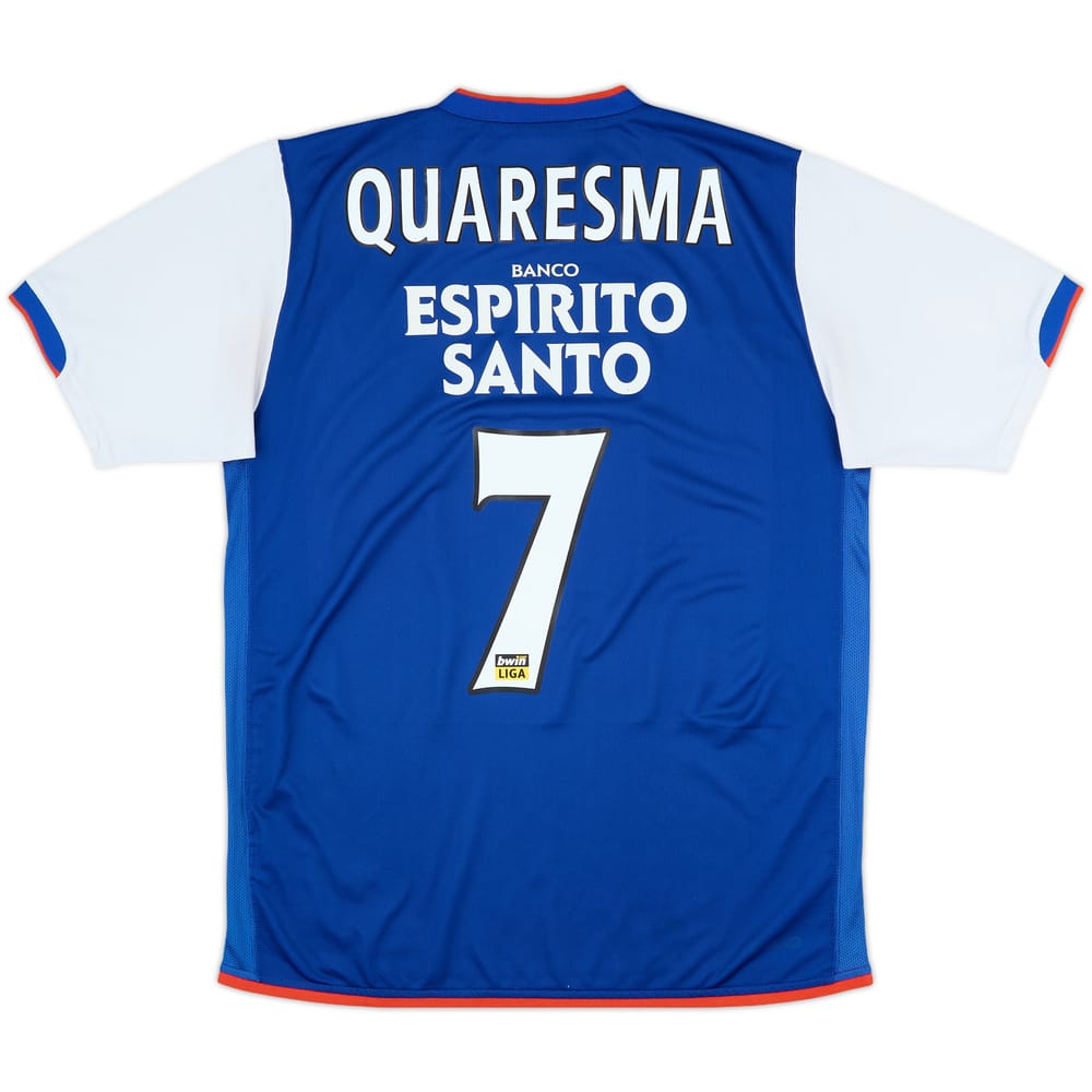 2006-07 Porto Home Shirt Quaresma #7 - 6/10 - (L)