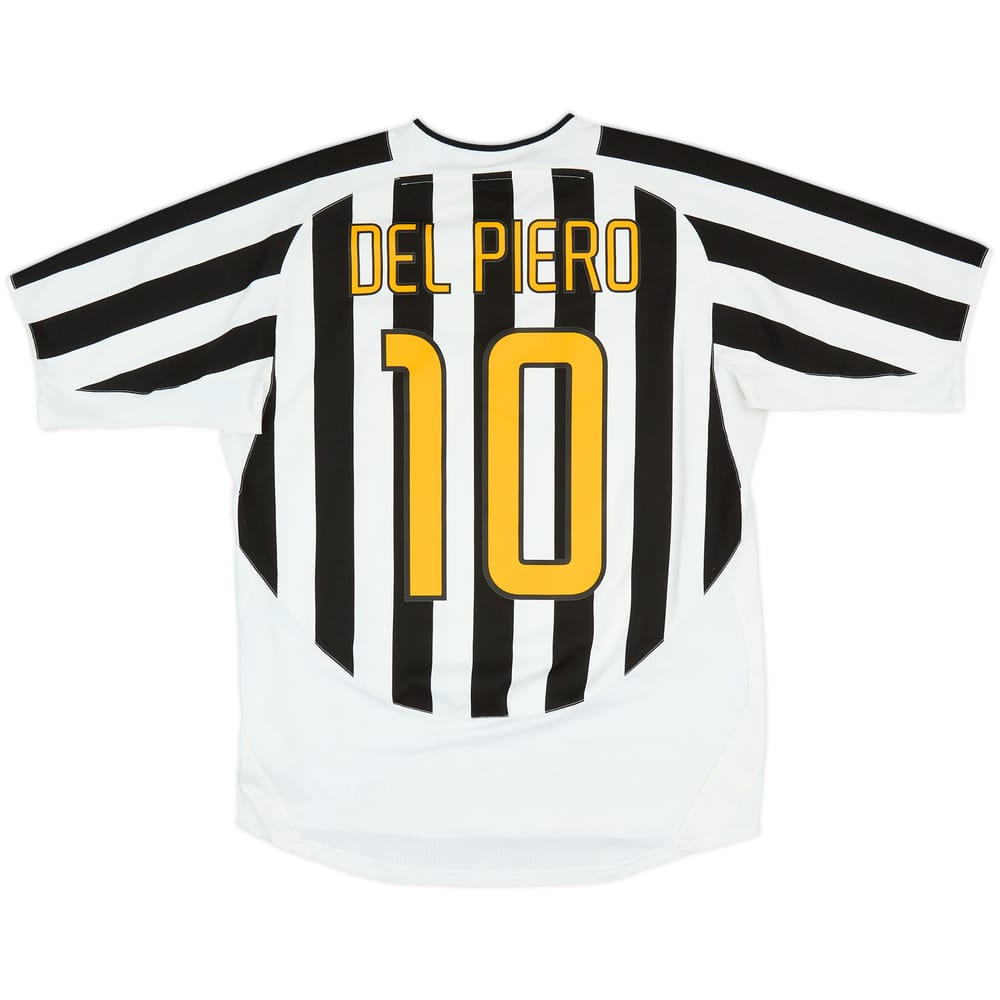 2003-04 Juventus Home Shirt Del Piero #10 - 7/10 - (L)