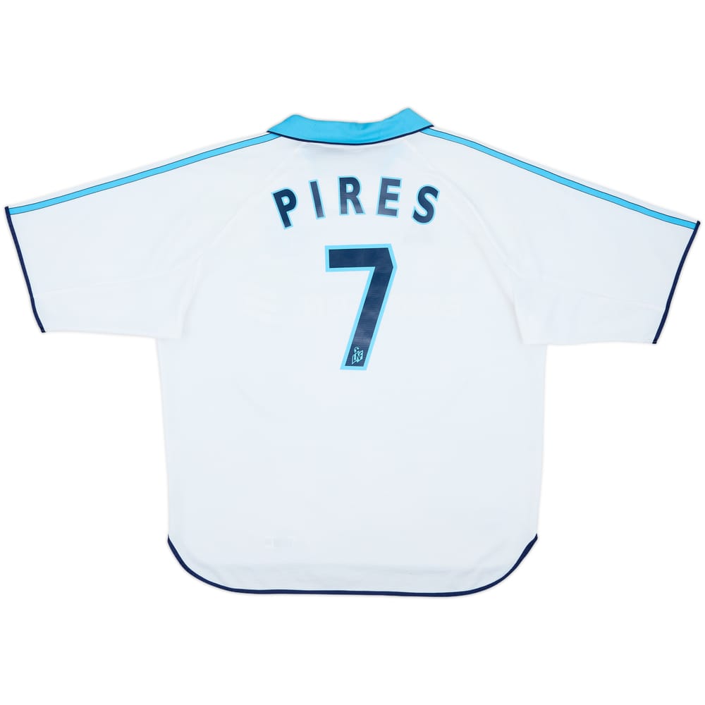 1998-99 Olympique Marseille Home Shirt Pires #7 - 7/10 - (XL)