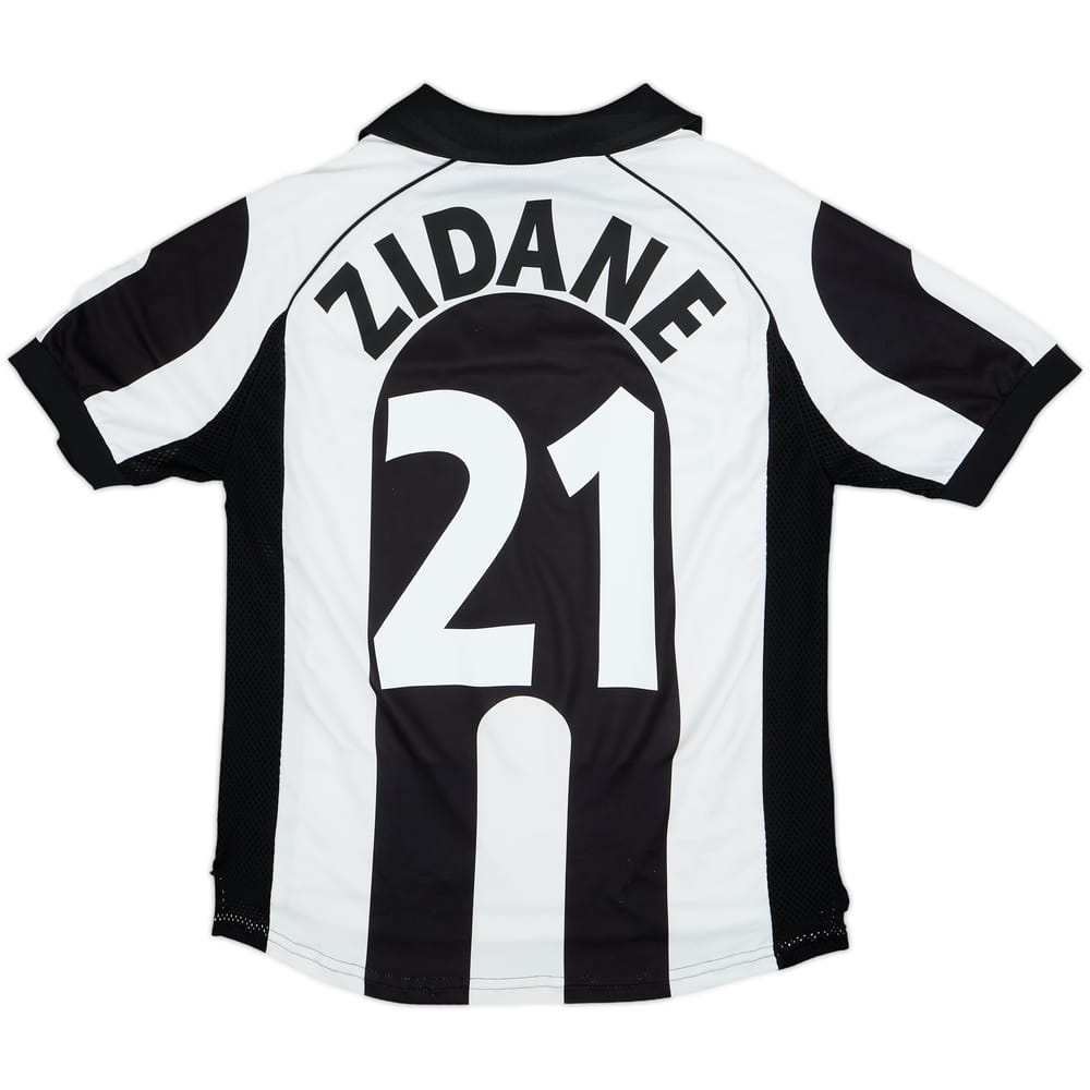 1997-98 Juventus Centenary Home Shirt Zidane #21 - 8/10 - (S)