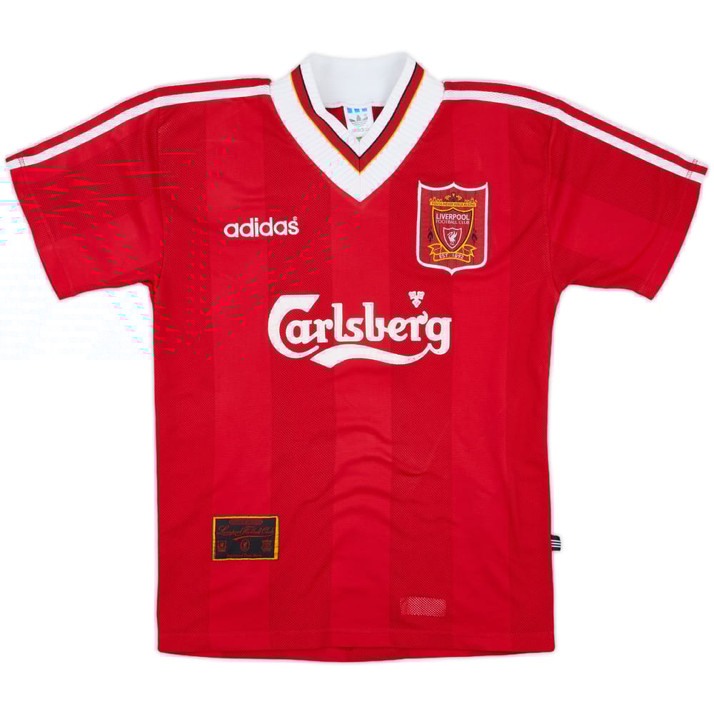 1995-96 Liverpool Home Shirt - 7/10 - (S)