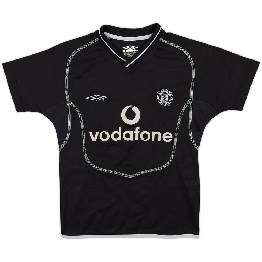 2000-02 Manchester United GK Shirt - 9/10 - (S.Boys)
