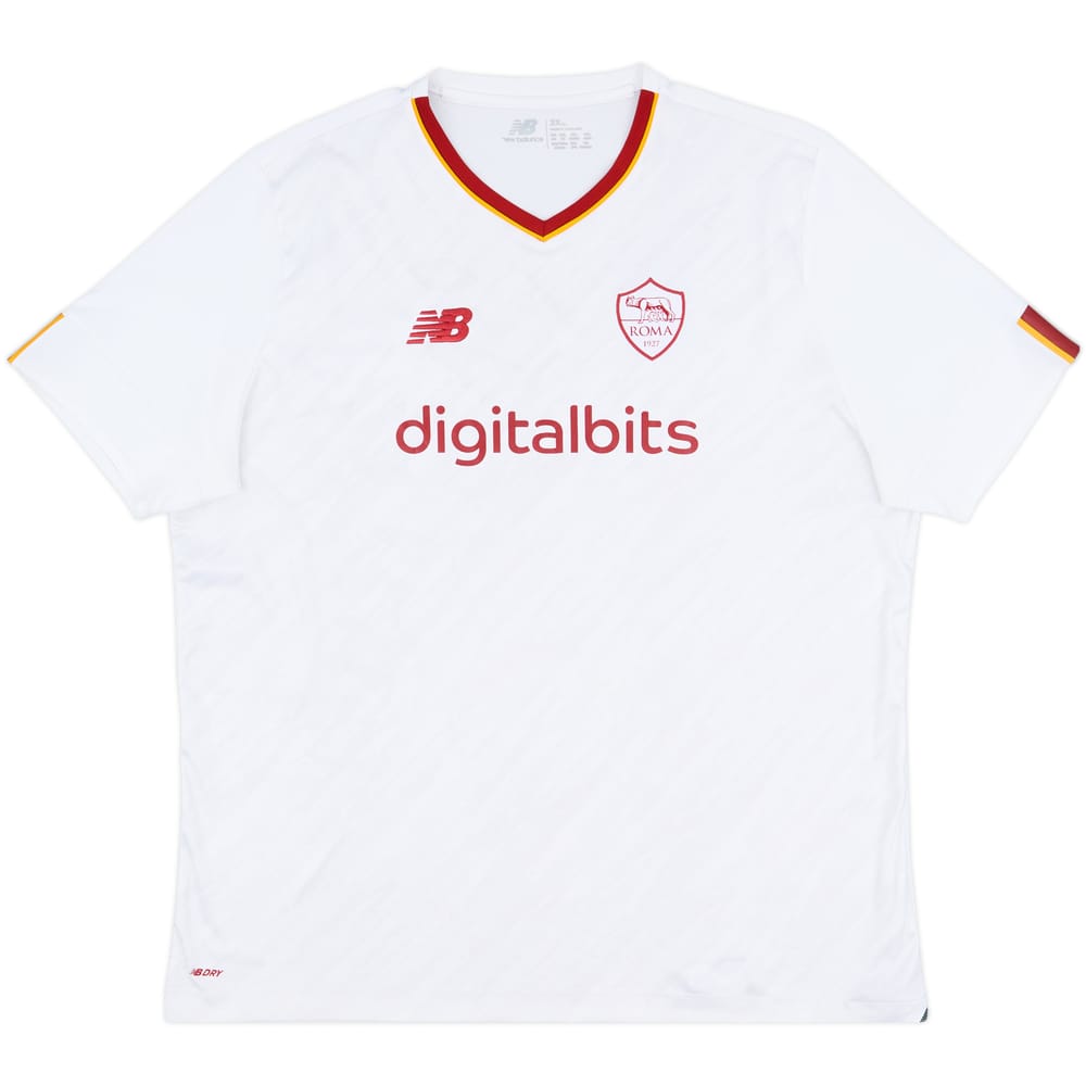 2022-23 Roma Away Shirt - 8/10 - (XXL)