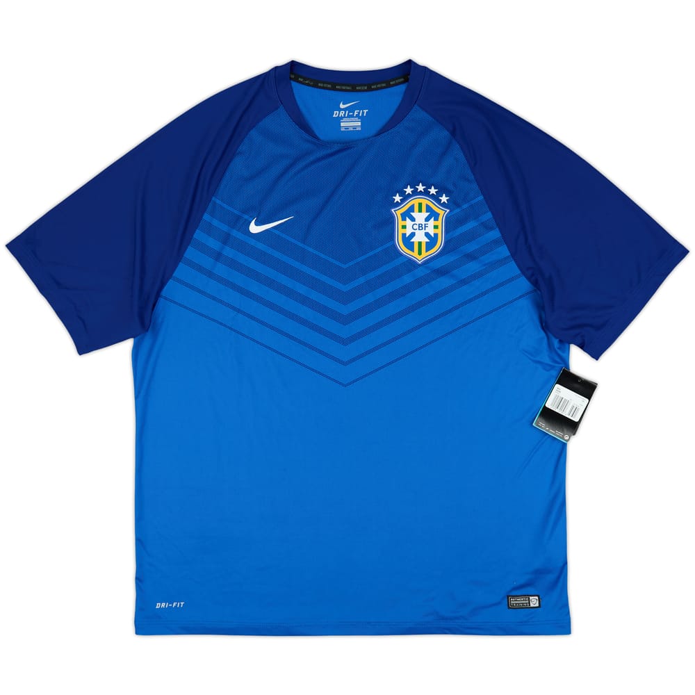 2014 Brazil Nike Training Shirt (XXL)