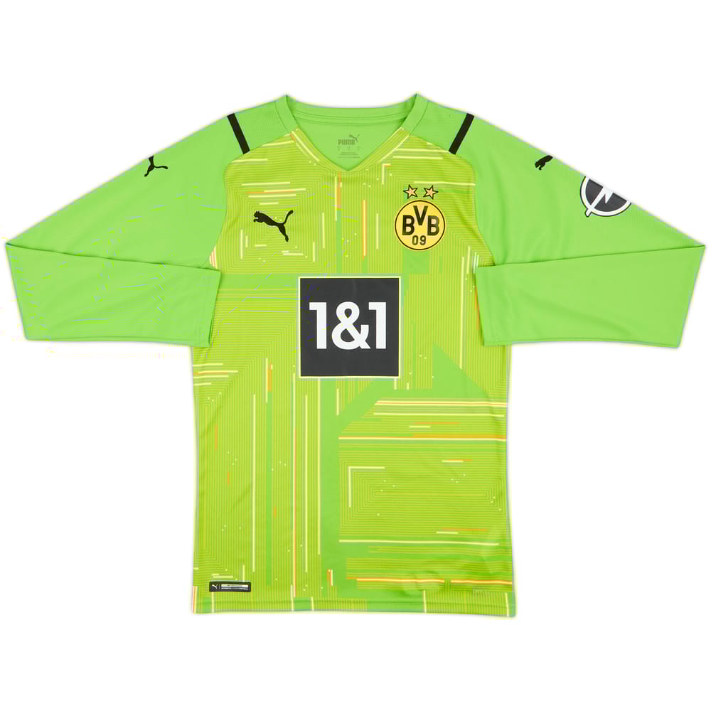 2021-22 Borussia Dortmund GK Shirt - 9/10 - (S)
