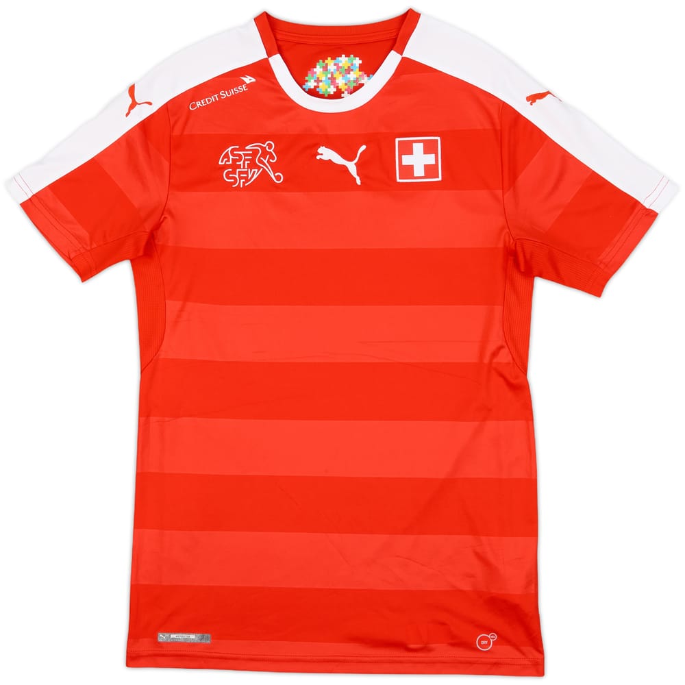 2016-17 Switzerland Home Shirt - 8/10 - (S)