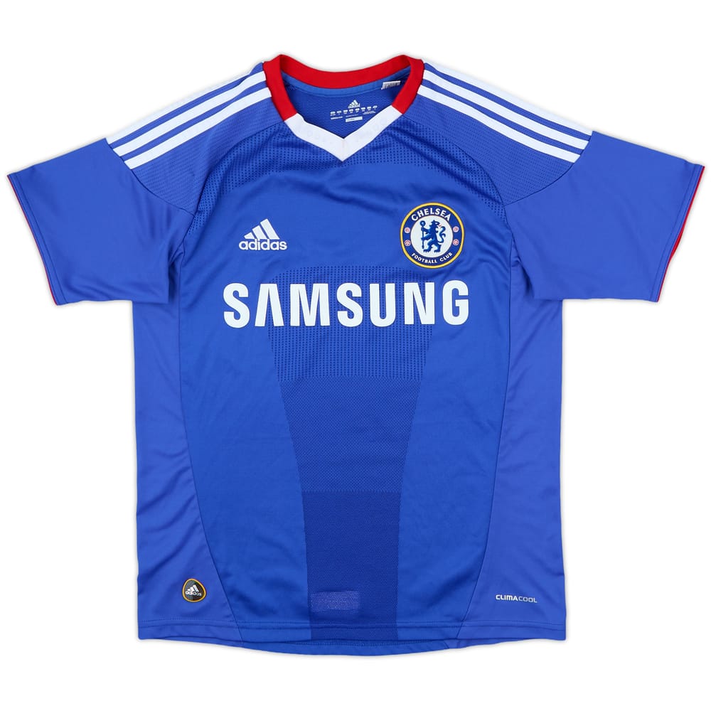 2010-11 Chelsea Home Shirt Drogba #11 - 8/10 - (L.Boys)