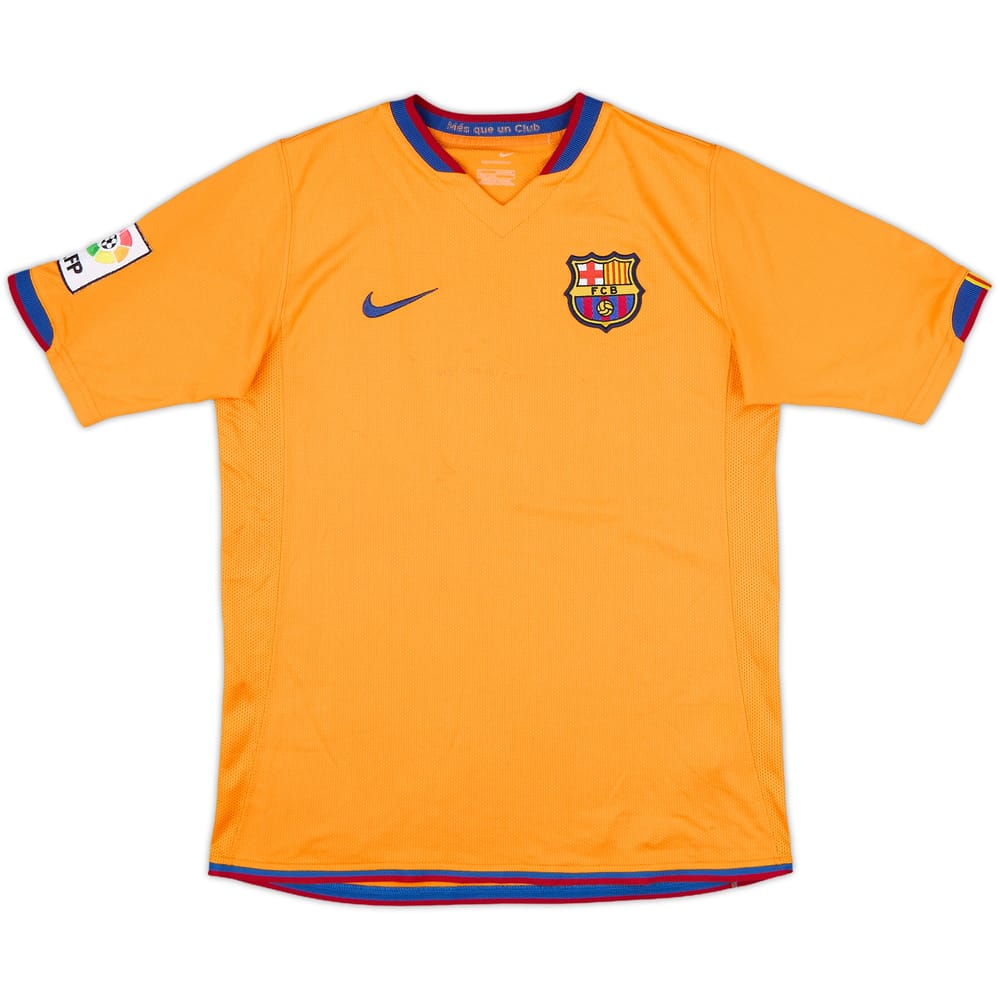 2006-08 Barcelona Away Shirt - 7/10 - (L.Boys)